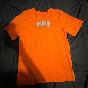 Orange jordan T shirt